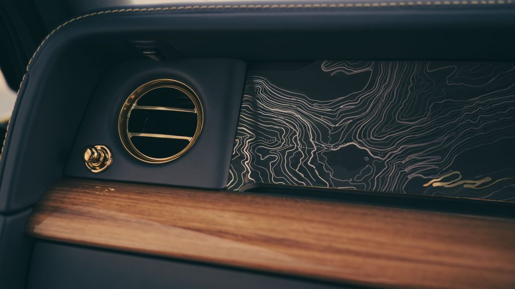 2024 Rolls Royce Phantom Goldfinger interior 3