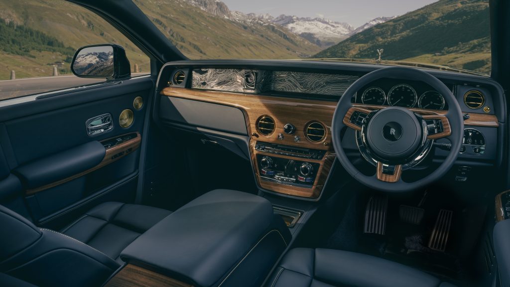 2024 Rolls Royce Phantom Goldfinger interior