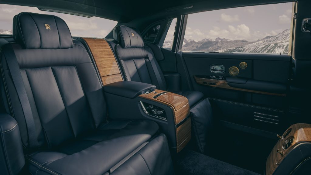 2024 Rolls Royce Phantom Goldfinger interior 2