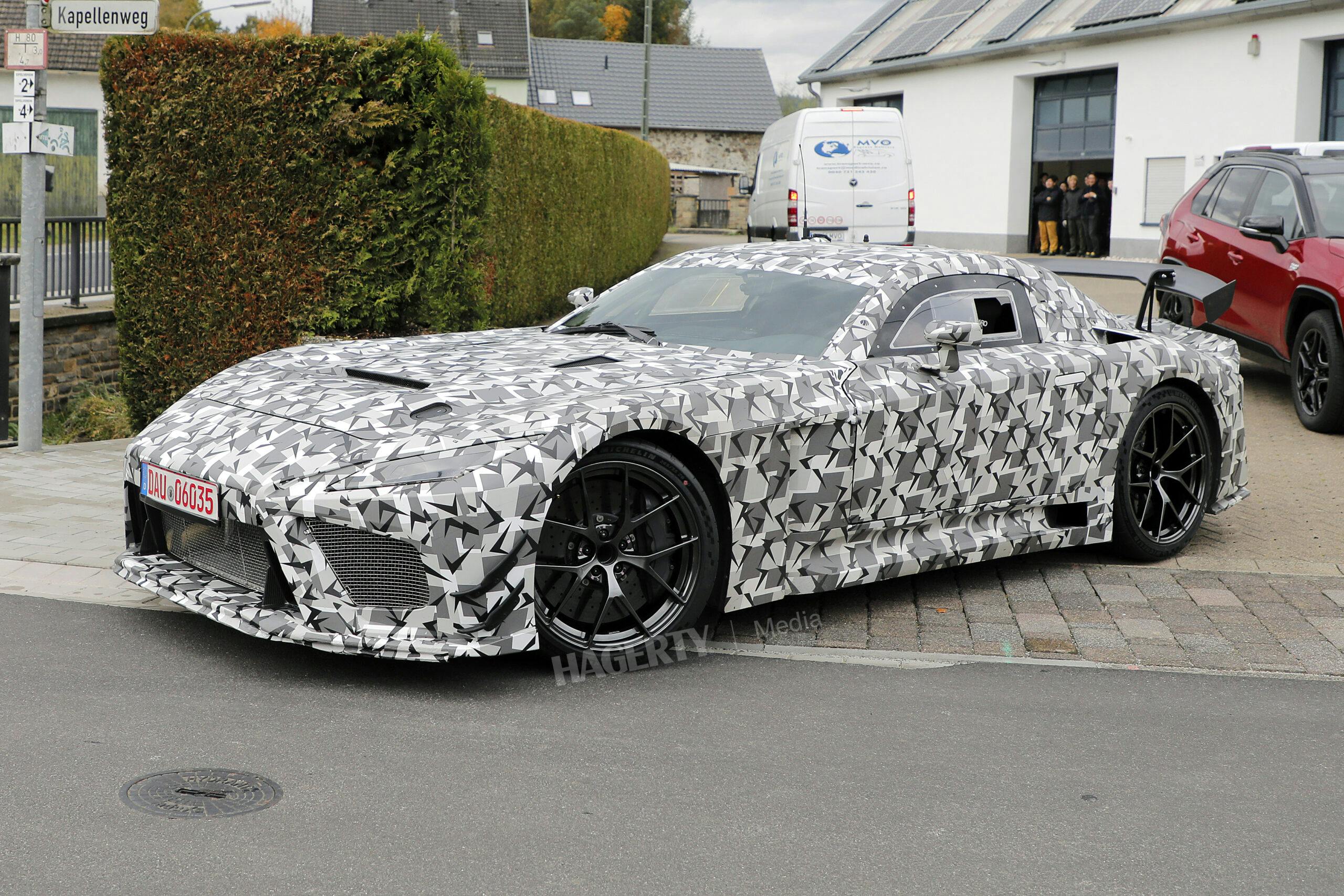 Lexus LFA Successor Spied on the Road