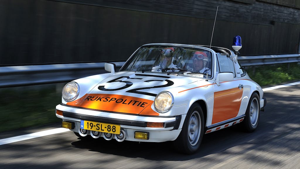 Dutch police Porsche 911 Targa