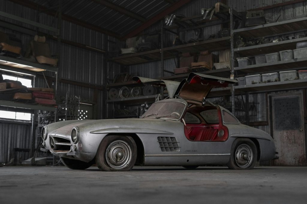 Rudi Klein Auction 1956 Mercedes Benz 300SL Alloy