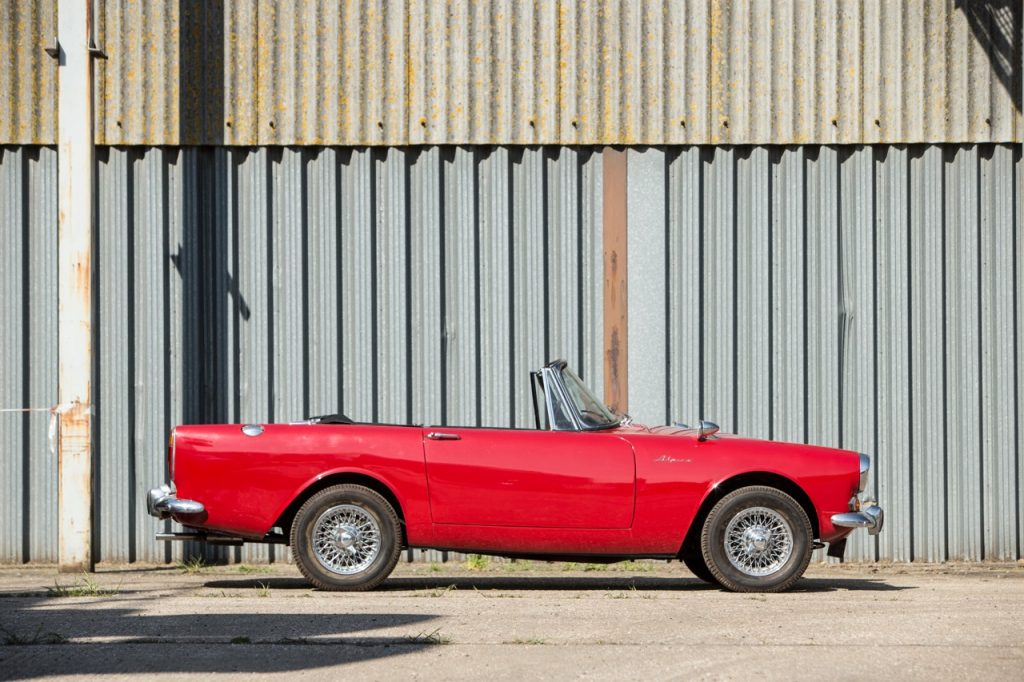 1967 Sunbeam Alpine profile