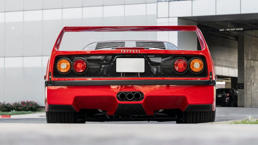 1990 Ferrari F40 rear