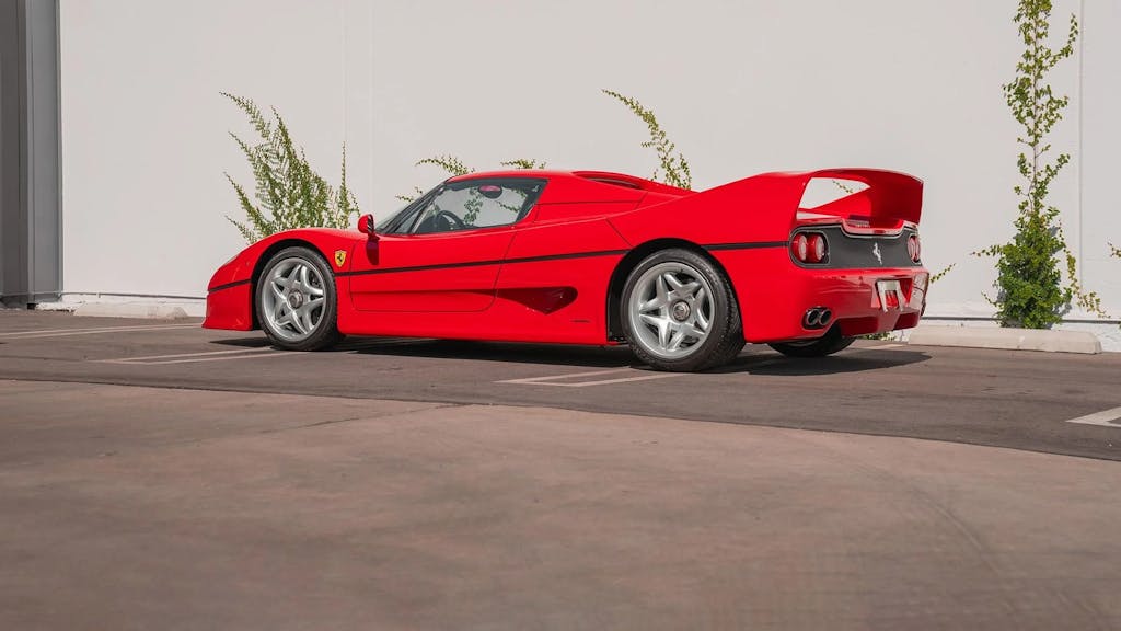 1995 Ferrari F50 rear 3/4