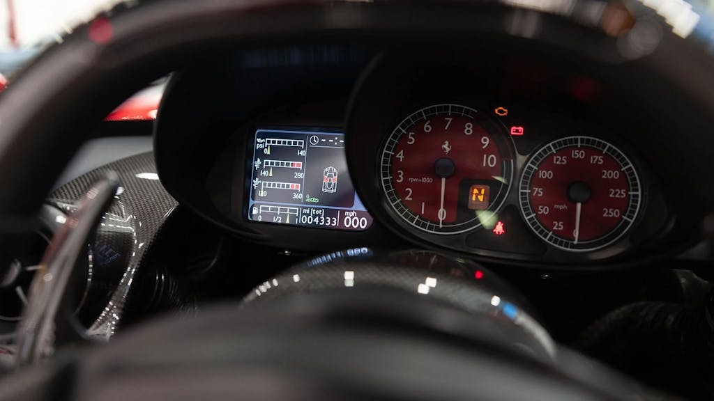 2003 Ferrari Enzo gauges