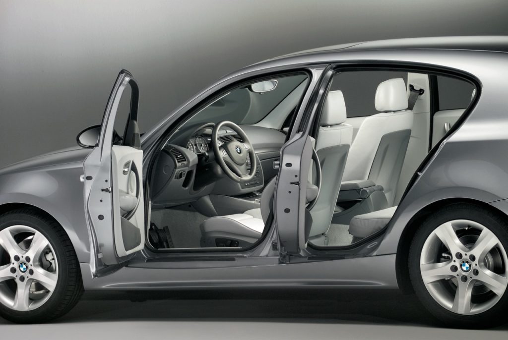 BMW 1 Series doors open