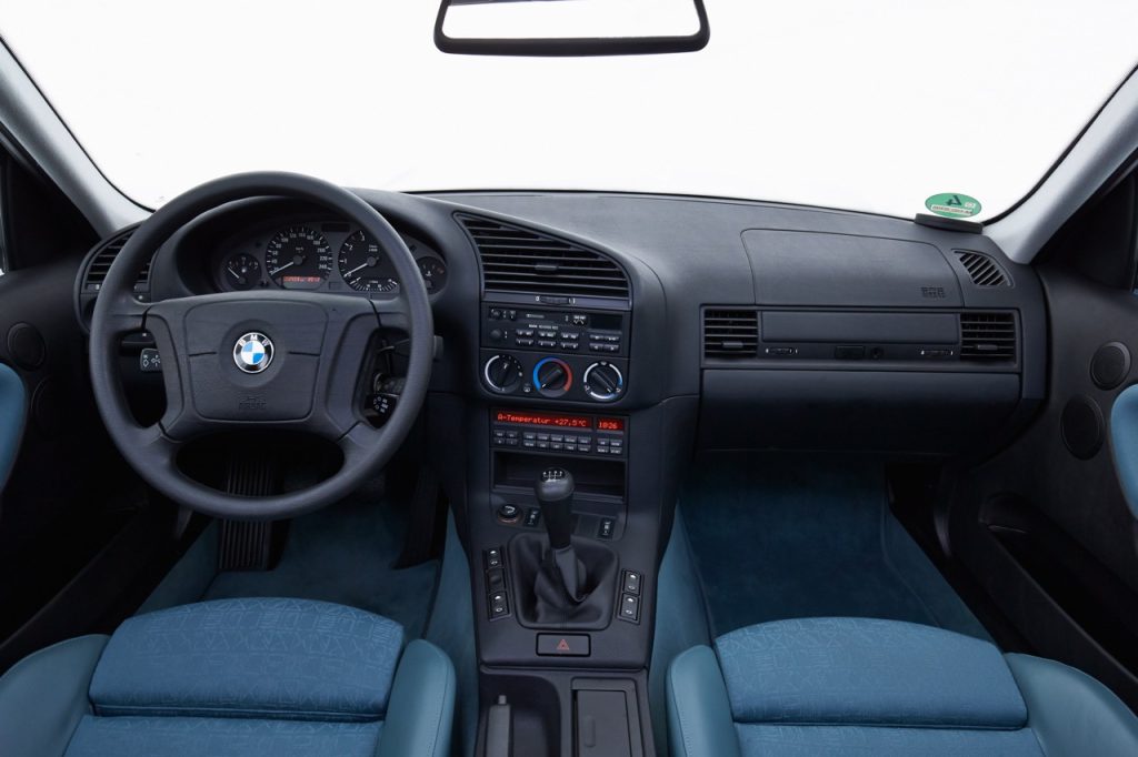 BMW E36 3 Series interior