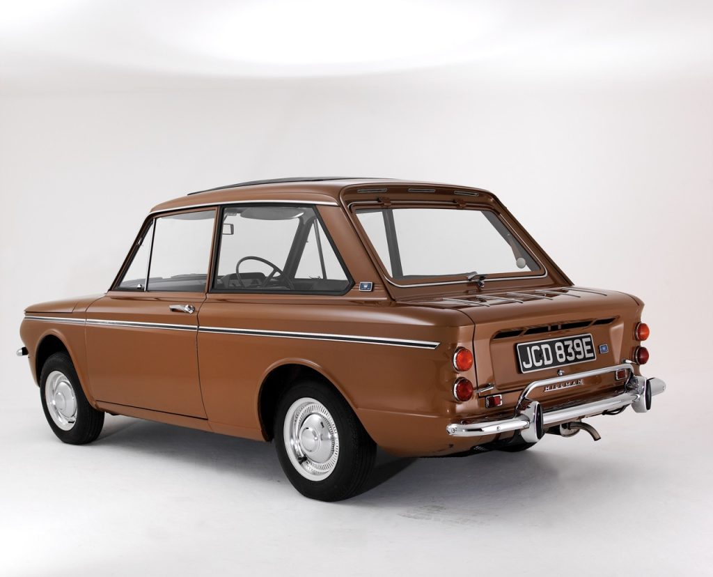 1967 Hillman Imp rear 3/4