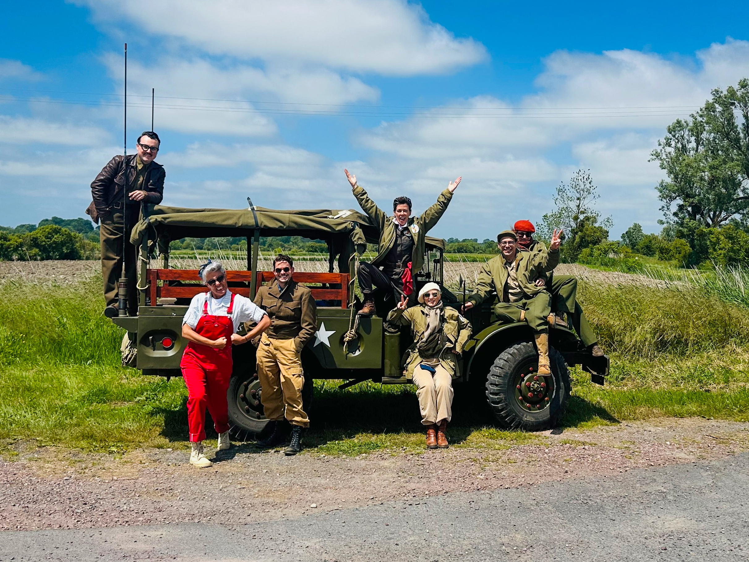 80 Years After D-Day, We Drove a Dodge Through Normandy