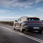 Porsche Panamera rear three quarter action