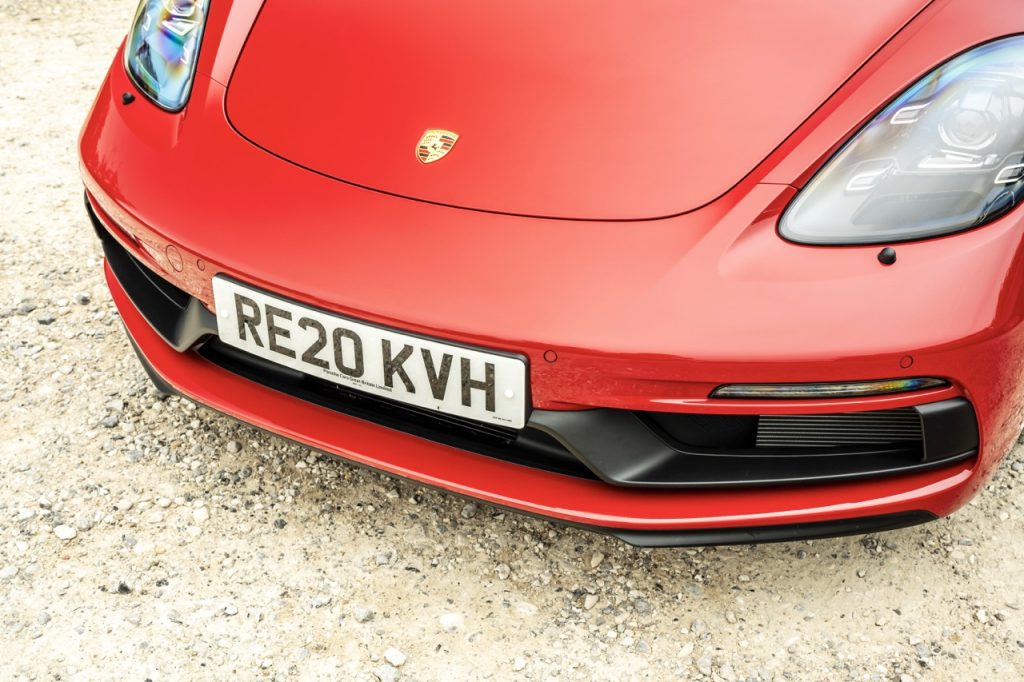 Porsche 718 Boxster GTS nose