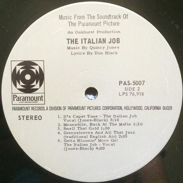 The Italian Job soundtrack album