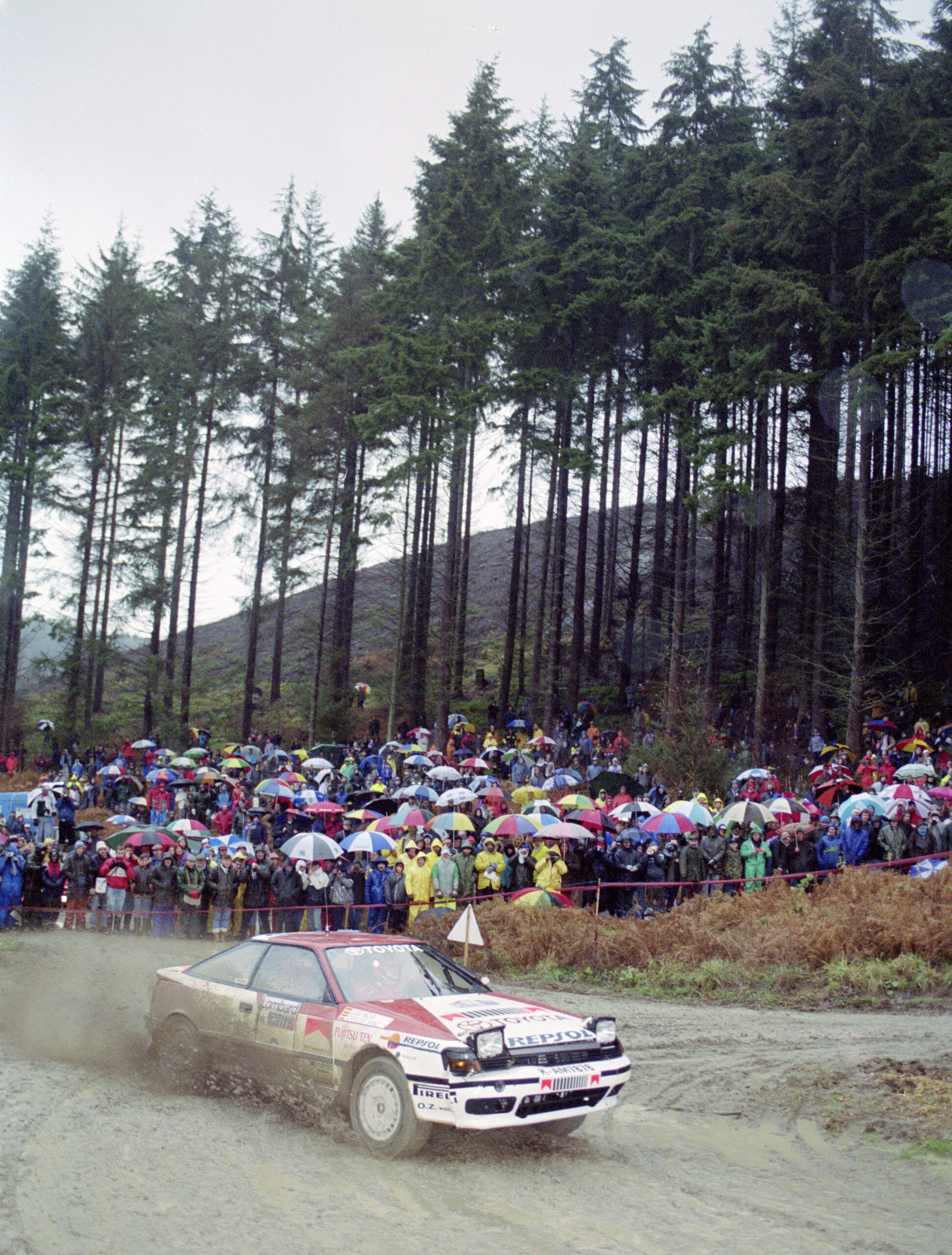 Carlos Sainz Lombard RAC Rally Celica