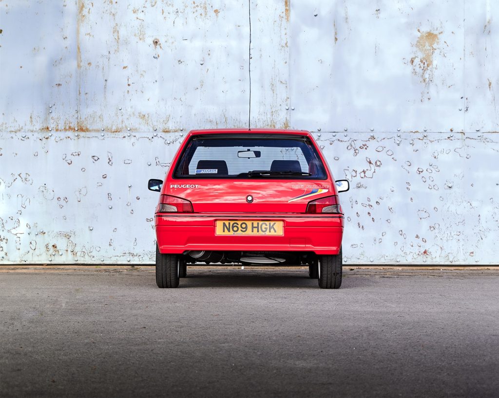 Peugeot 106 rear