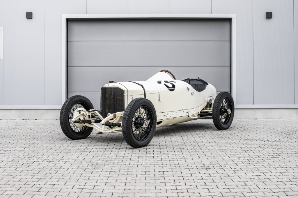 1923-Mercedes-Type-122-Indianapolis-Racer front three quarter