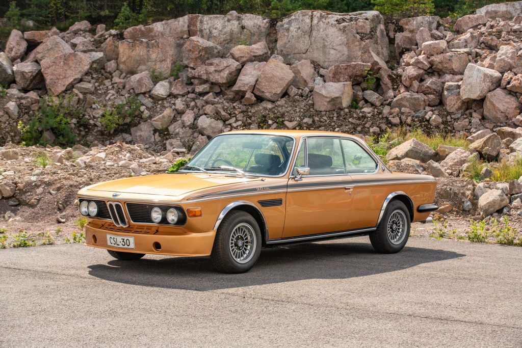 1972-BMW-3-0-CSL front three quarter