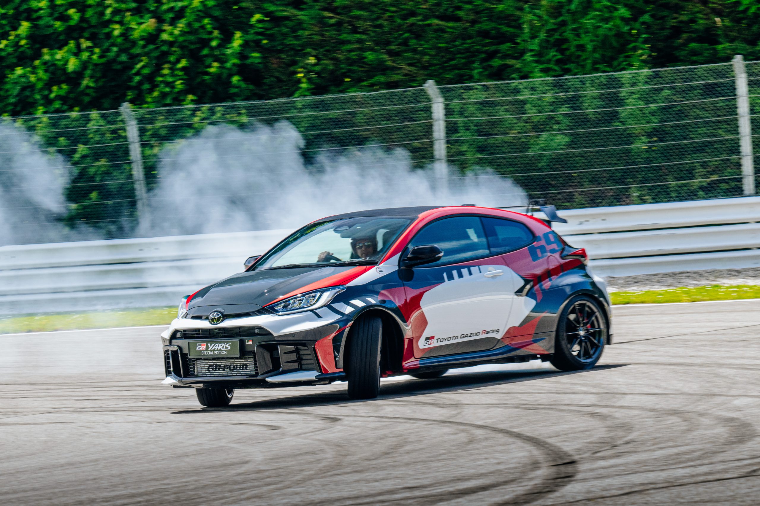 Toyota GR Yaris on track