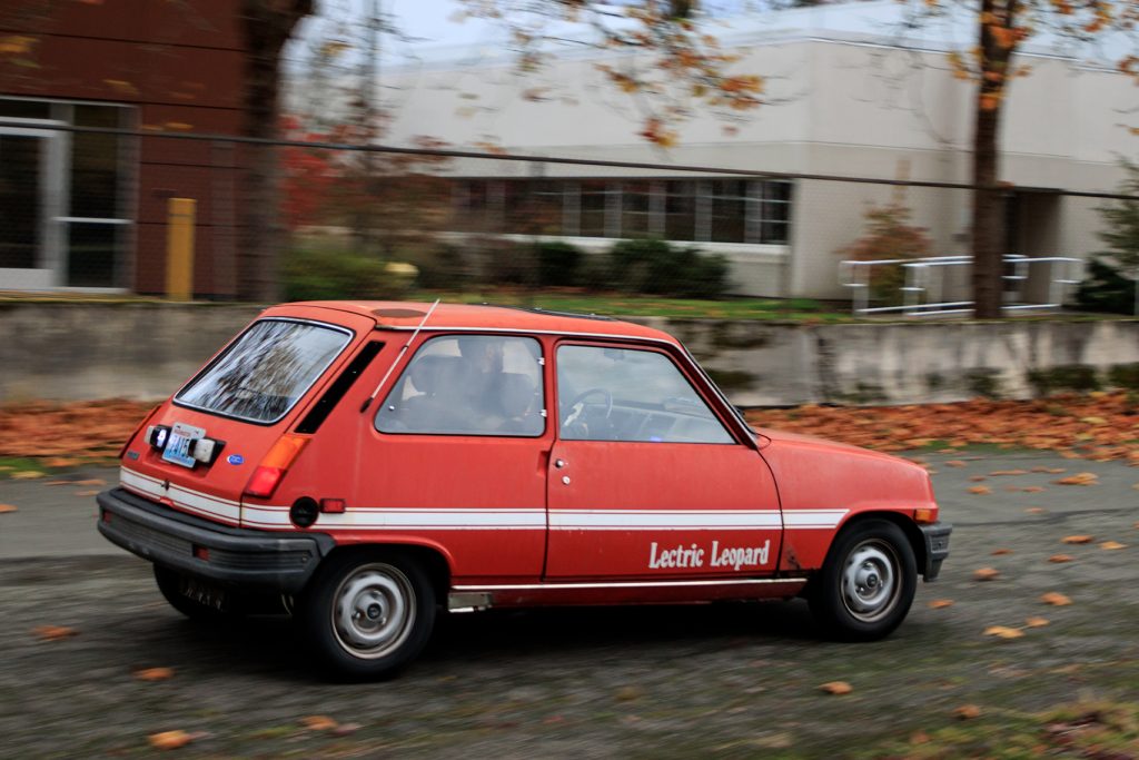 Lectric Leopard rear three quarter