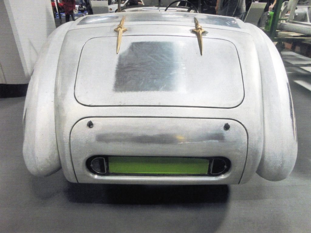 1946 Healey prototype boot