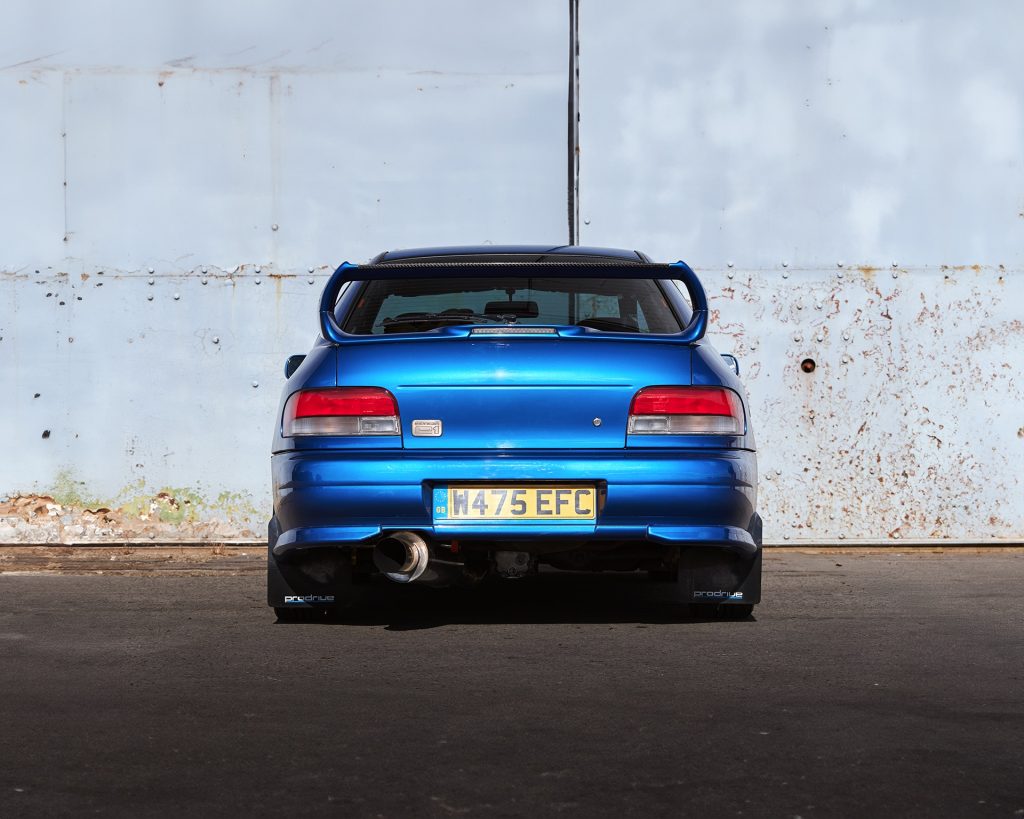 Subaru Impreza P1 rear