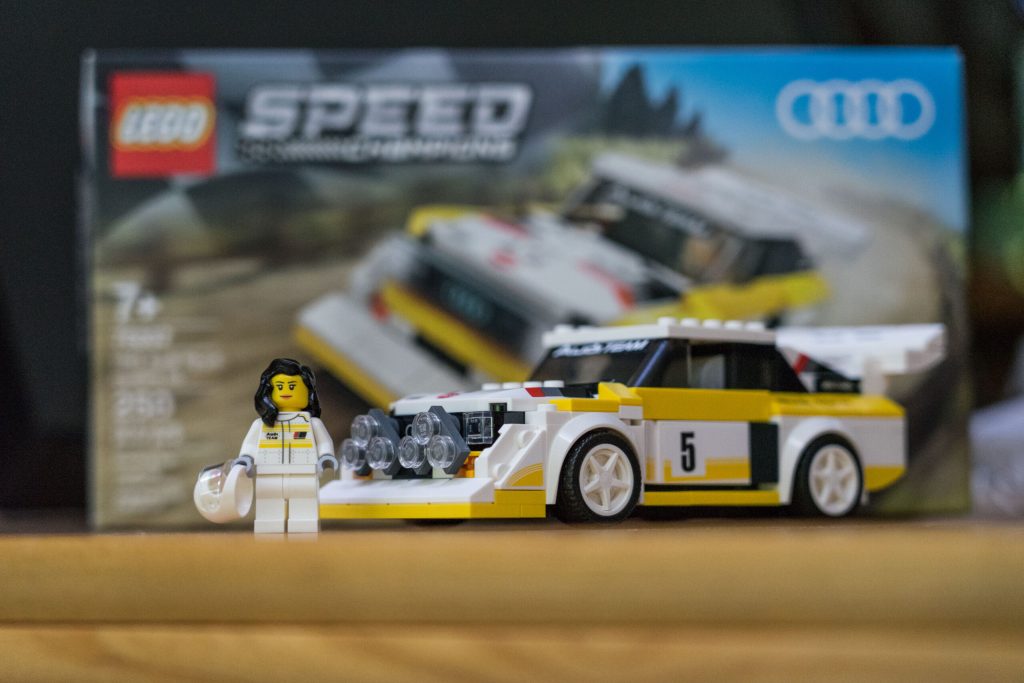 michele mouton audi lego kit