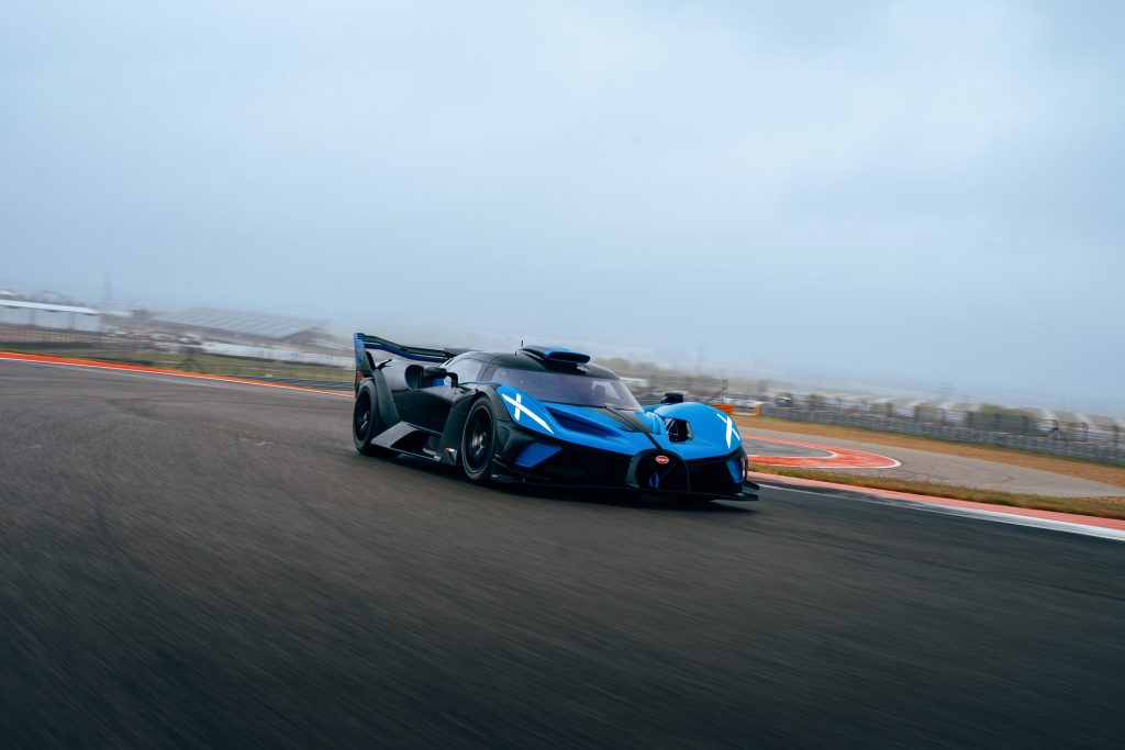 10 BUGATTI BOLIDE at COTA