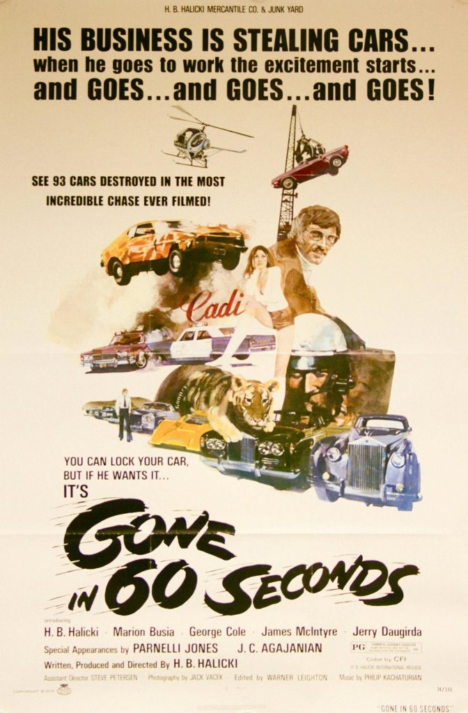 Gone in 60 Seconds poster