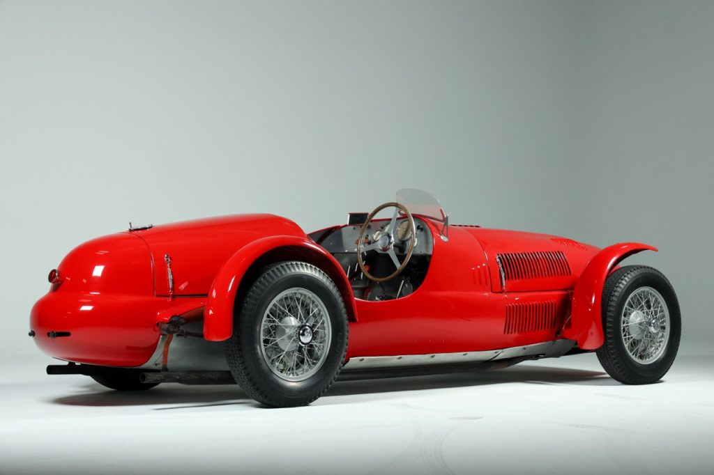 1948 Ferrari 166 Spyder Corsa rear 3/4