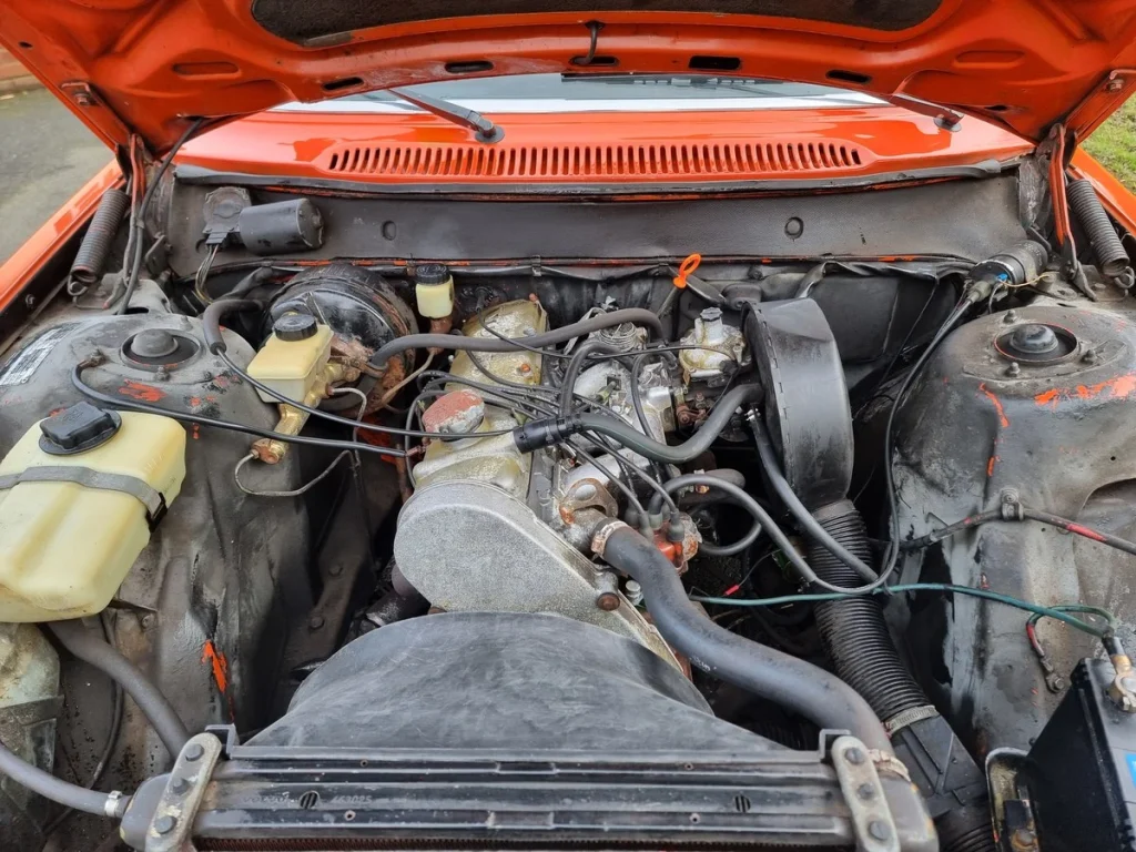 1975 Volvo 244 engine