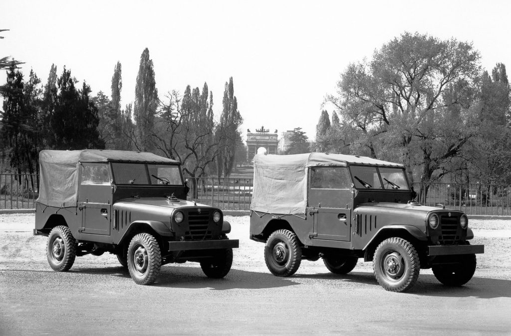 Alfa Romeo 1900 M Matta group trucks