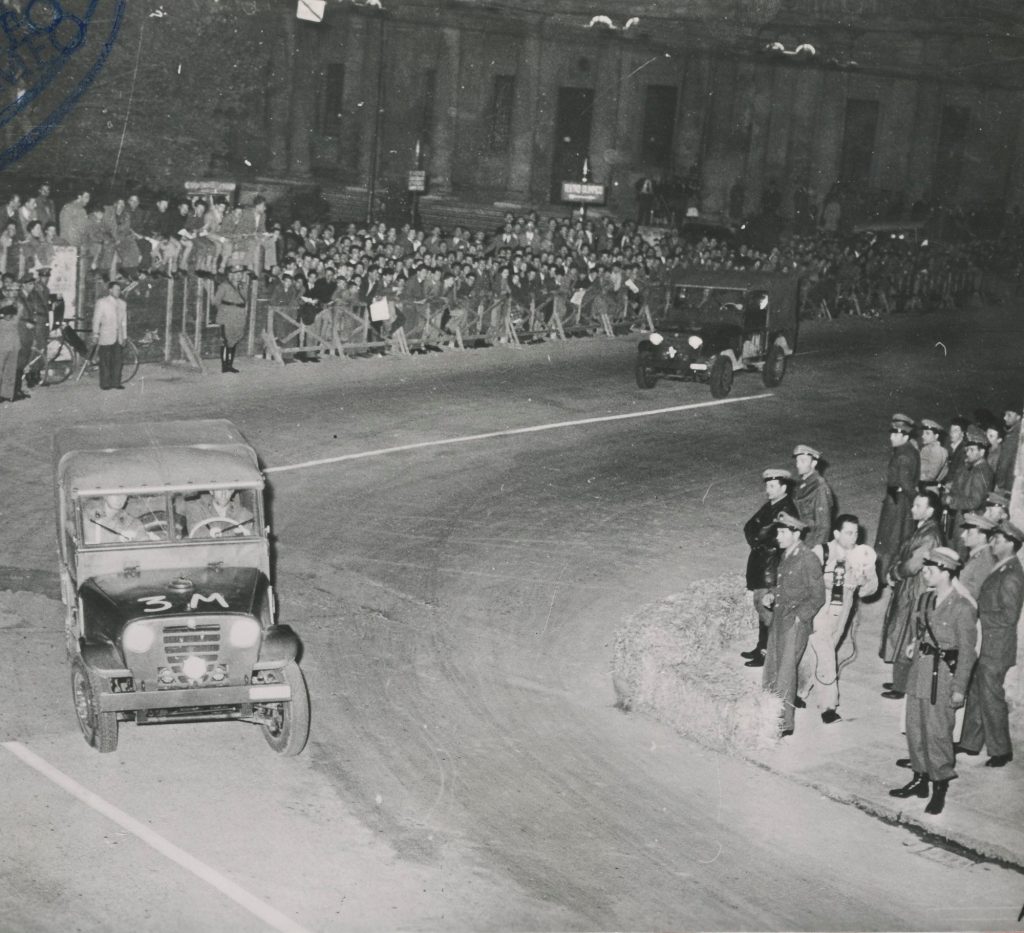 Alfa Romeo 1900 M Matta Mille Miglia racing action cornering