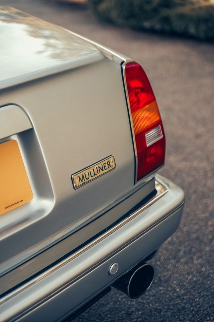 Bentley Continental R Mulliner badge