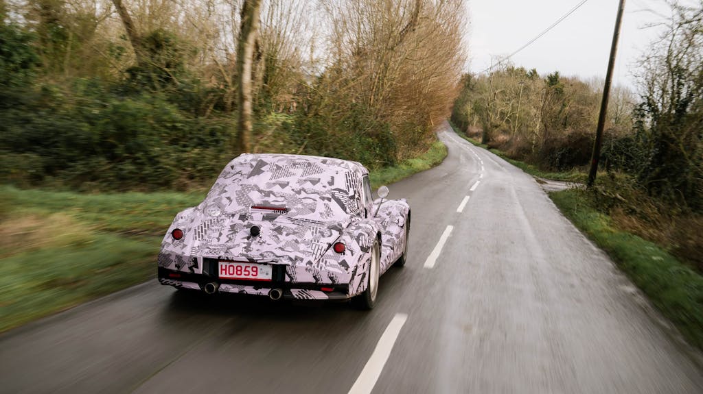 Morgan flagship rear