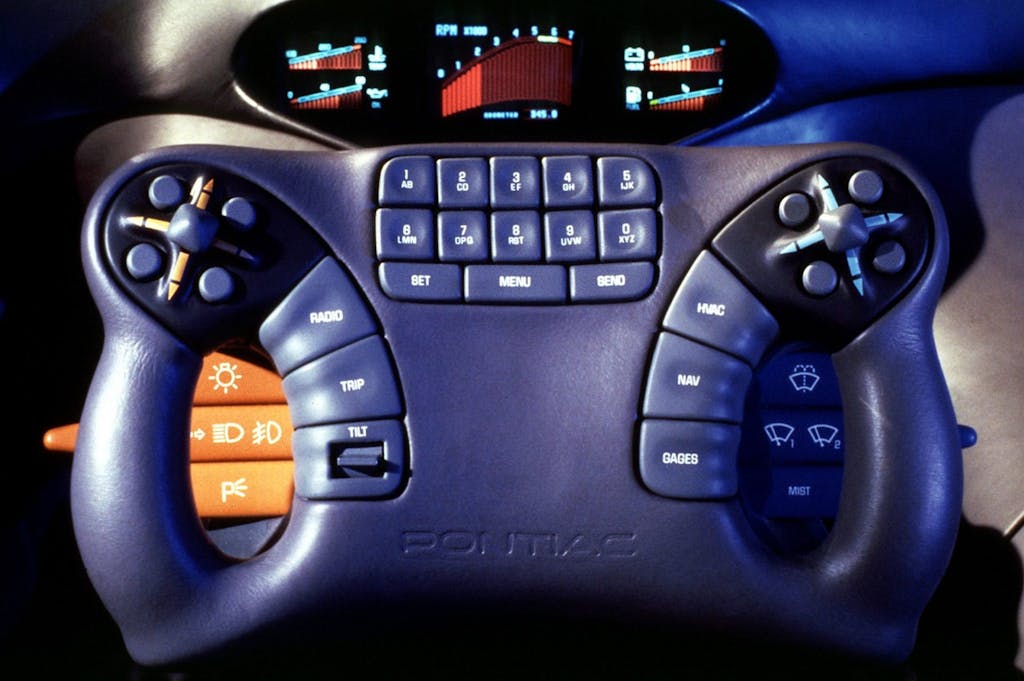 Pontiac steering wheel