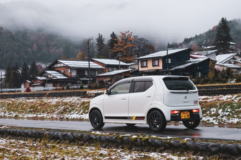 Suzuki Alto Works rear 3/4