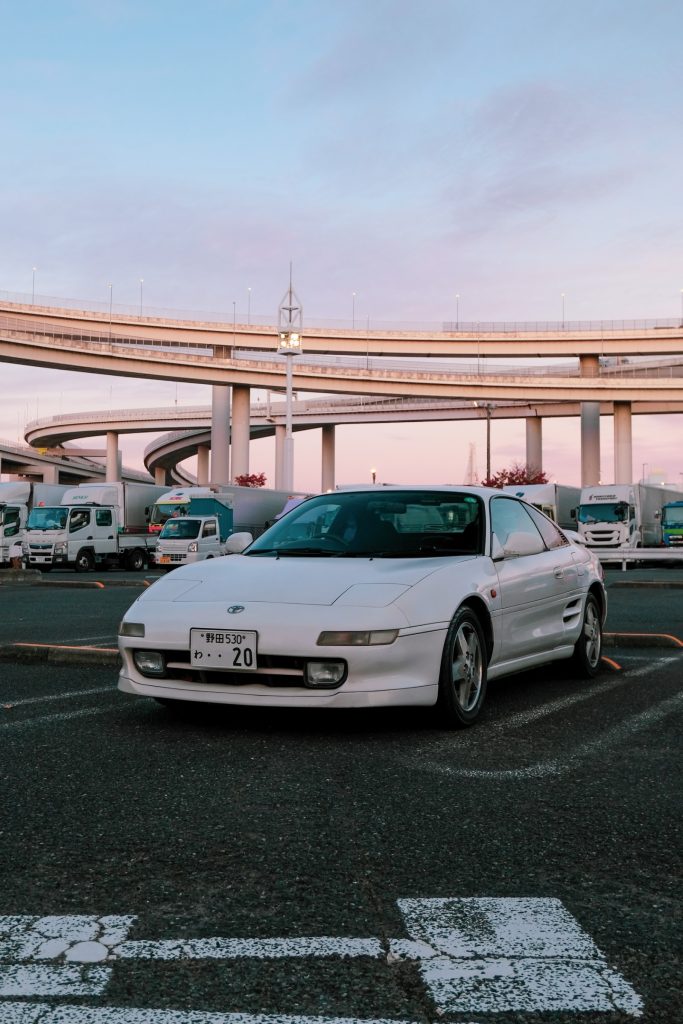 Toyota MR2 Turbo front 3/4