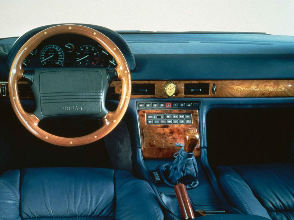 Maserati Quattroporte IV cockpit