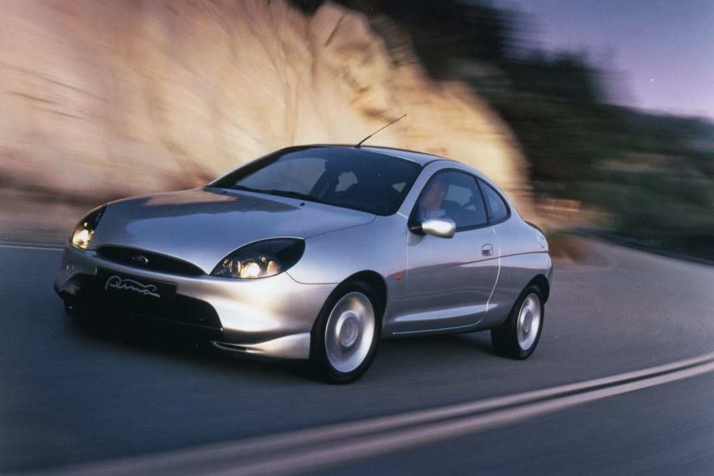 Silver Ford Puma