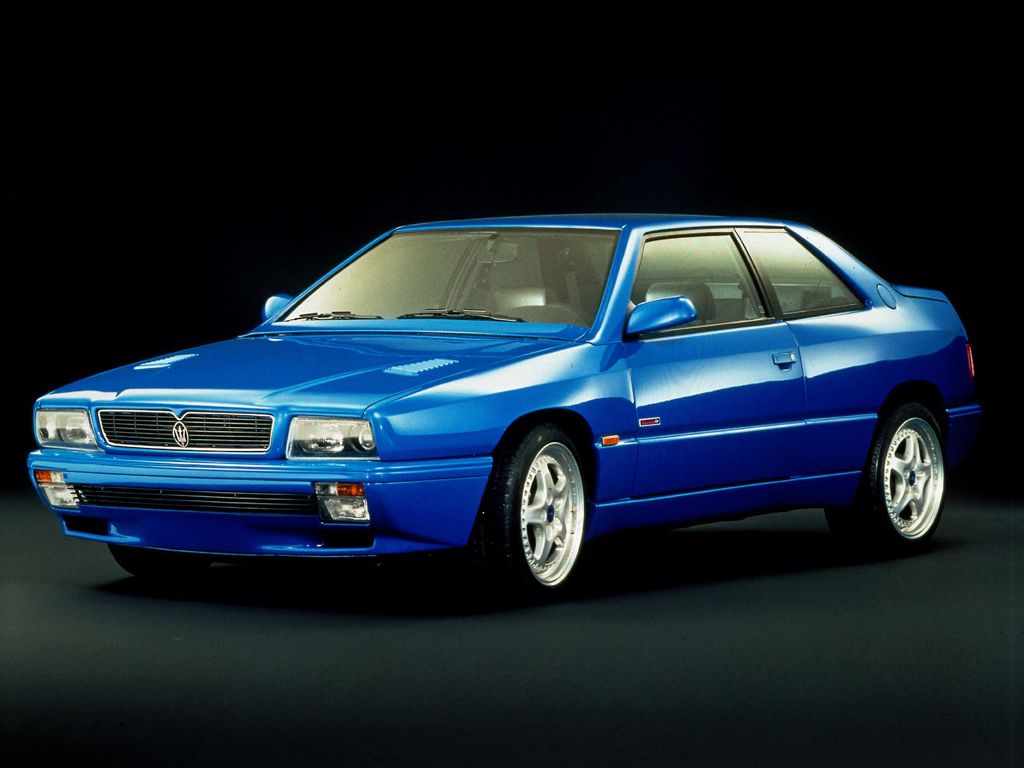 Blue Maserati Ghibli
