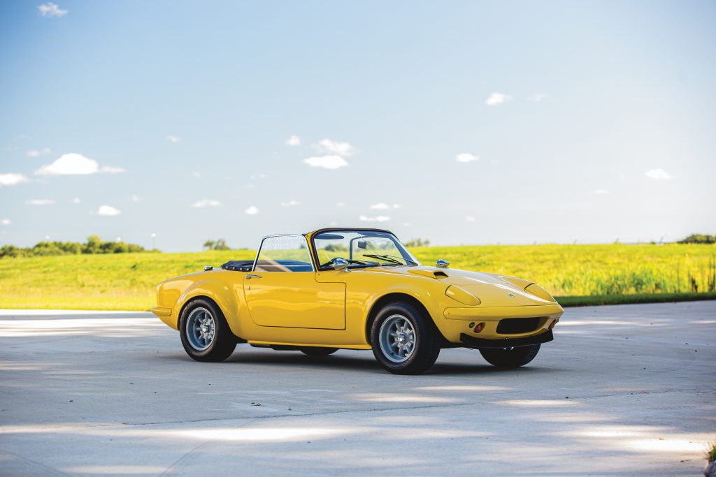 Yellow Boardspeed Lotus Elan