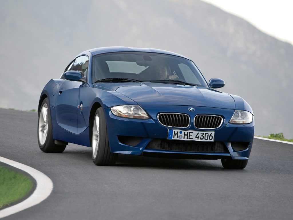 Blue BMW Z4M