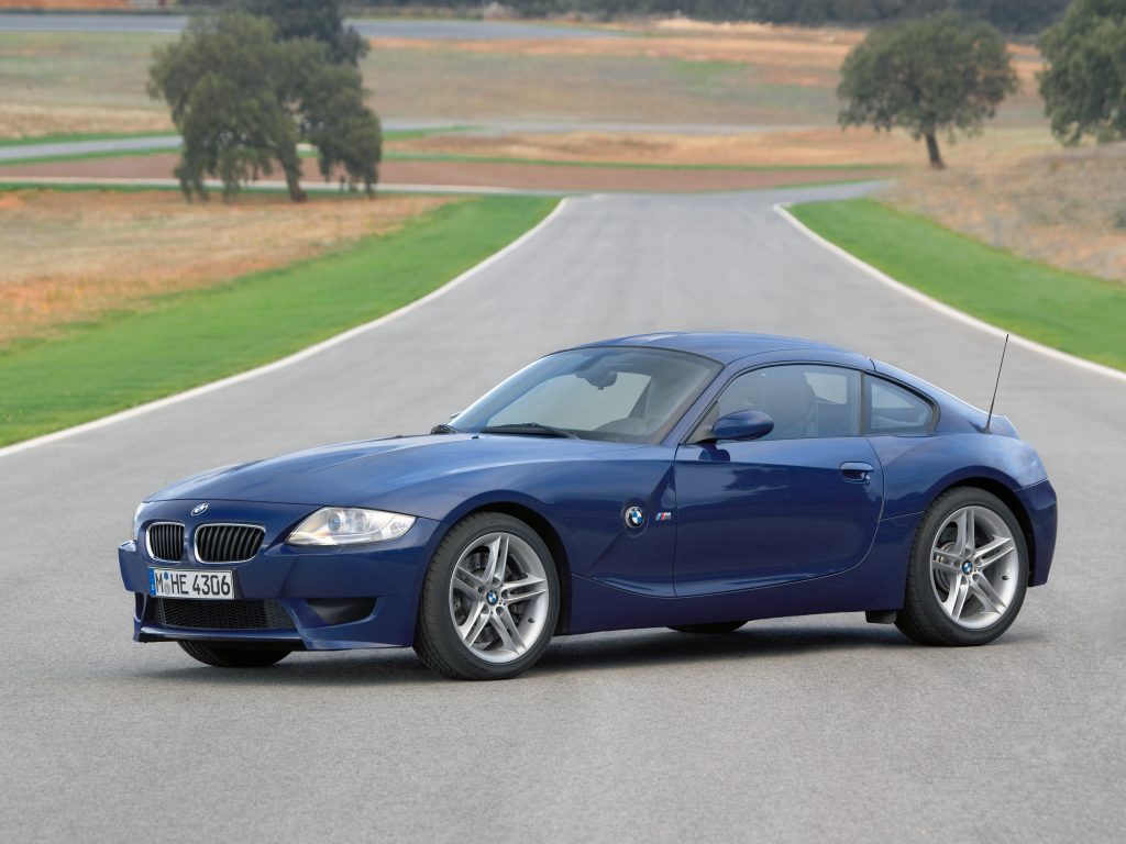Blue BMW Z4M