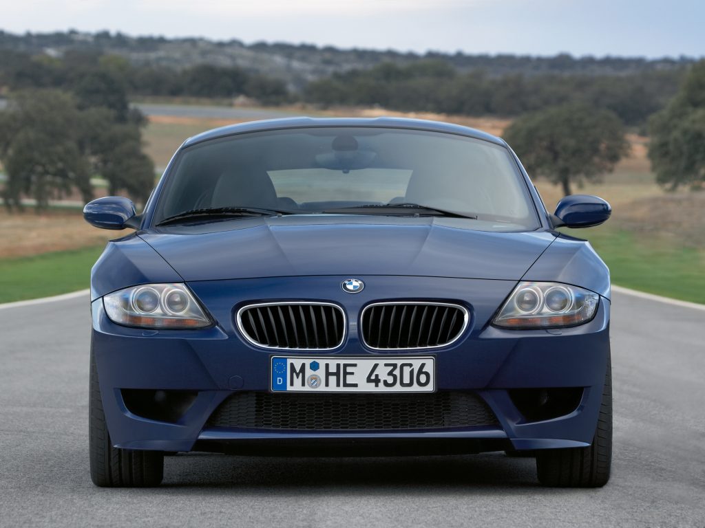 Blue BMW Z4M