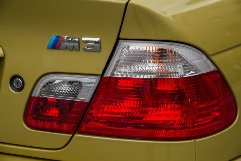 Gold BMW M3 Coupe E46