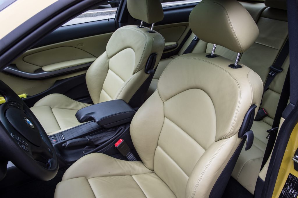BMW M3 Coupe E46 leather interior