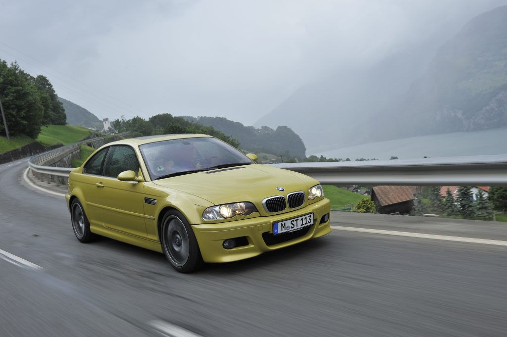 Gold BMW M3 Coupe E46
