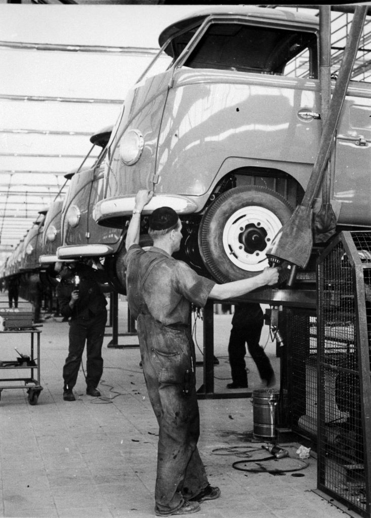 Volkswagen T1 production factory