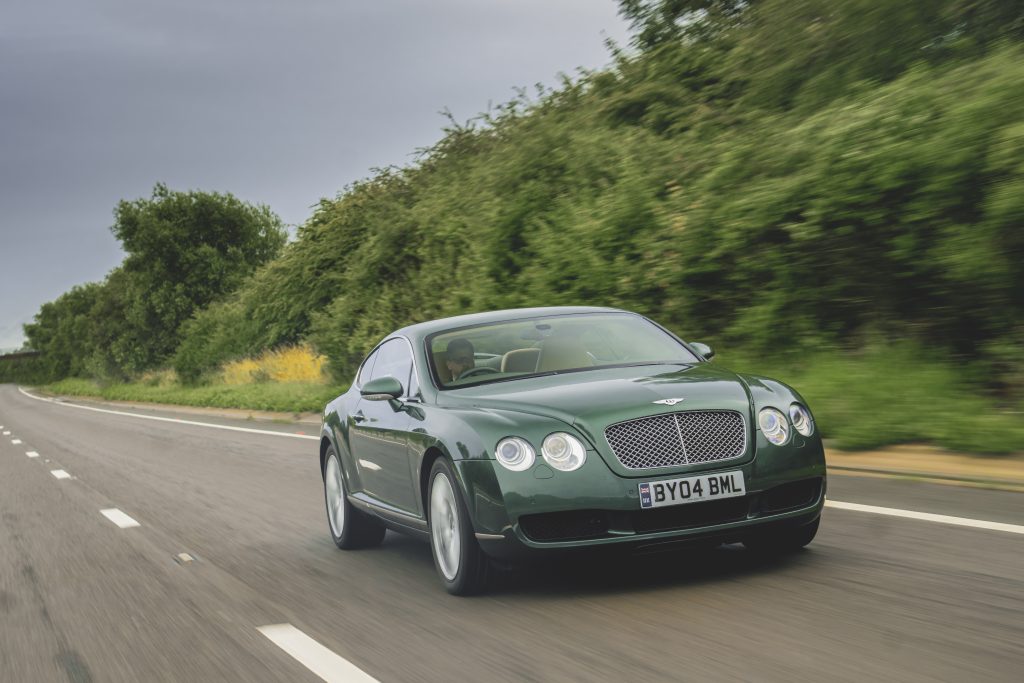 Green Bentley Continental