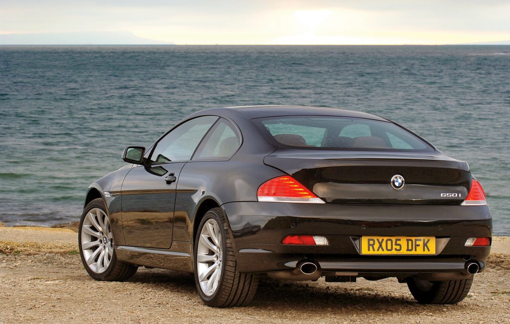 Black BMW 650i Coupe